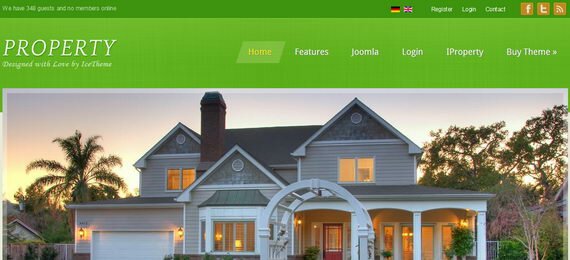 IT Property 2 - шаблон Joomla для сайта агентства недвижимости